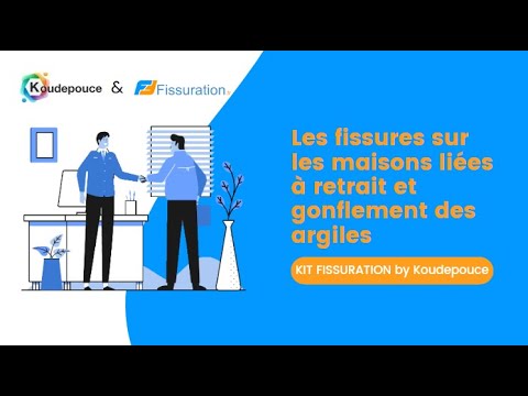 Les fissures sur les maisons liées à retrait et gonflement des argiles - (Kit Fissuration extrait)