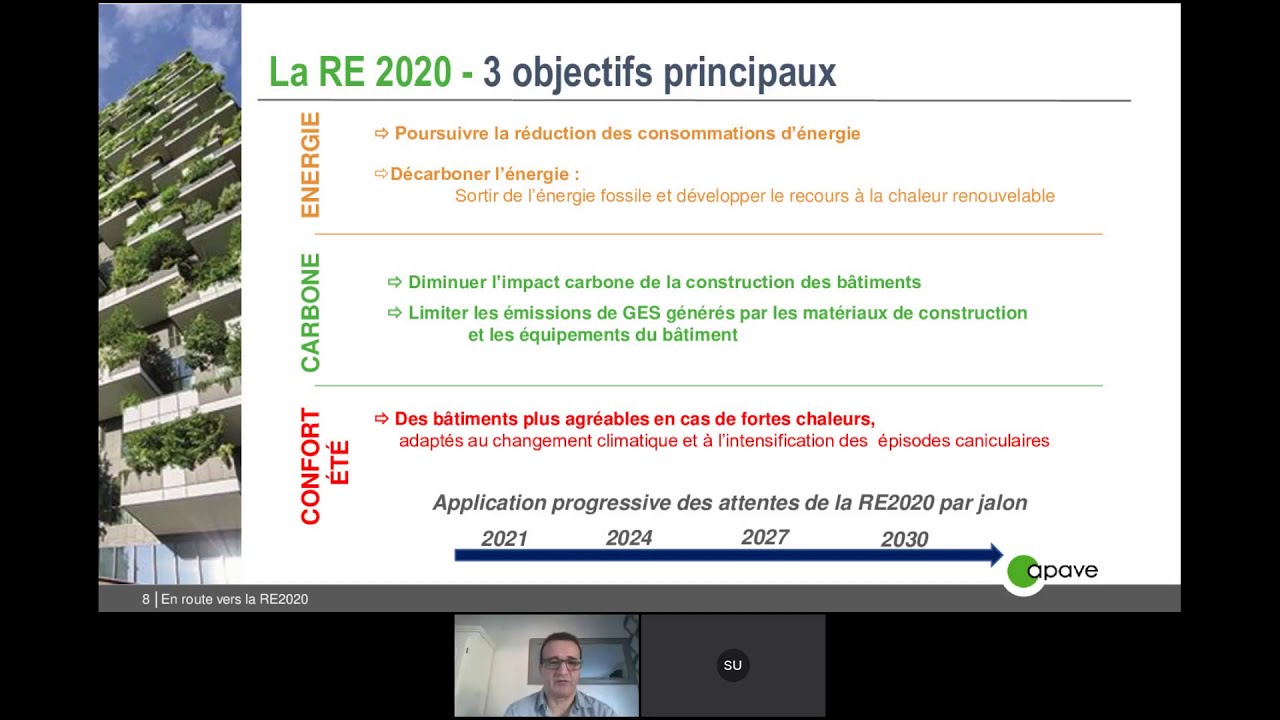 #Replay eWorkshop - RE2020 : les grands principes et leurs impacts sur les constructions de demain