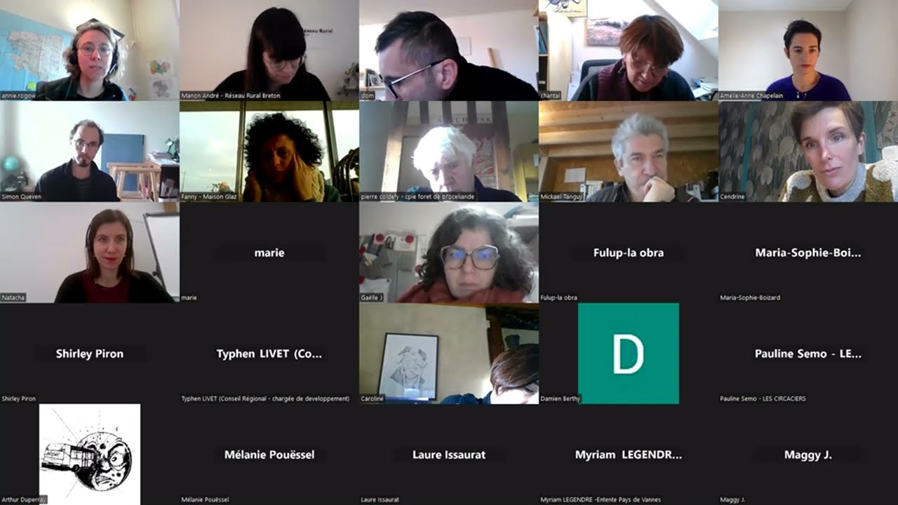 Webinaire Résidences artistiques - 13/12/2022