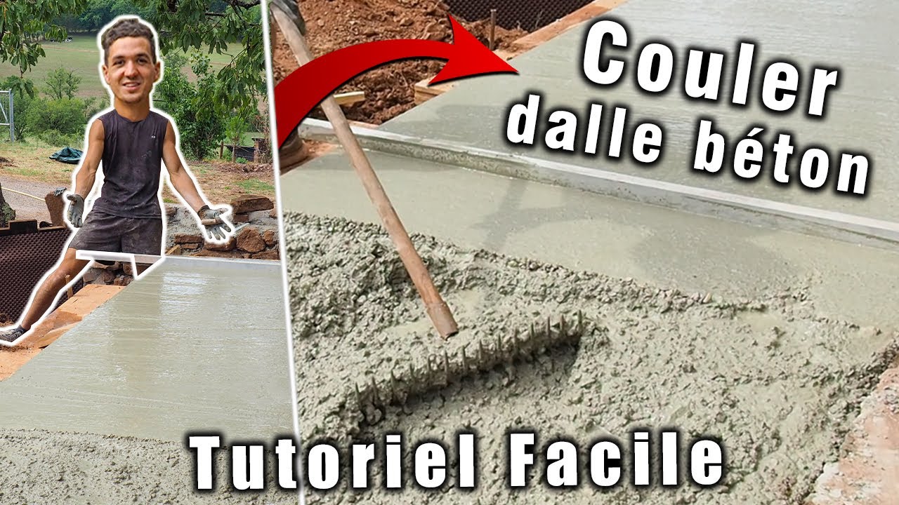 Comment Couler une Dalle Béton ? Je partage mon Expérience de Débutant