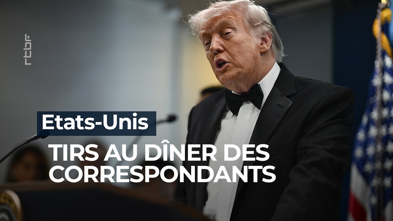 Donald Trump évacué après des tirs au dîner des correspondants à la Maison Blanche - RTBF Info