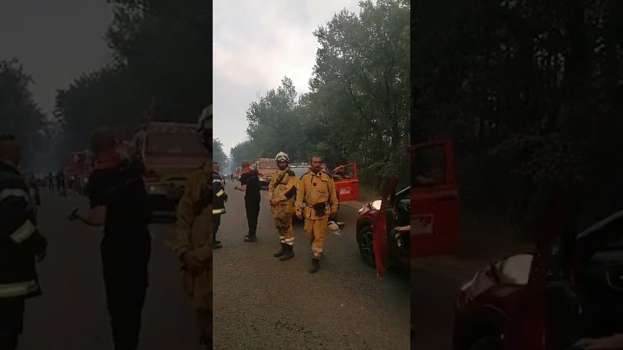 Incendies en Gironde : entre Saint-Magne et Hostens, les pompiers mobilisés