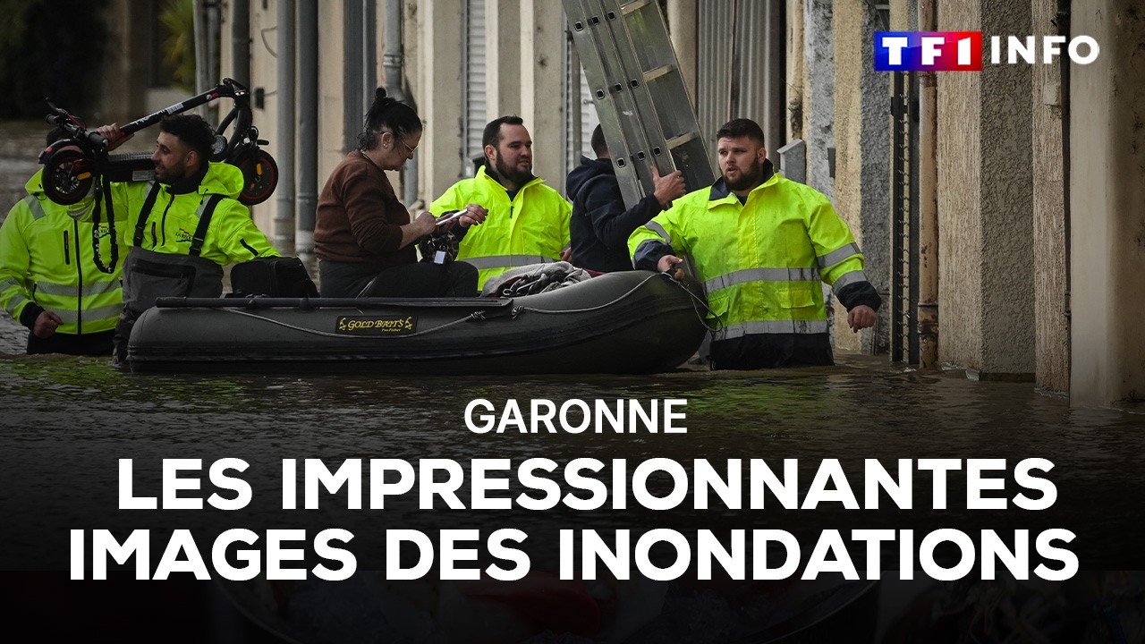 Les images impressionnantes des dégâts causés par la tempête Nils｜TF1 INFO