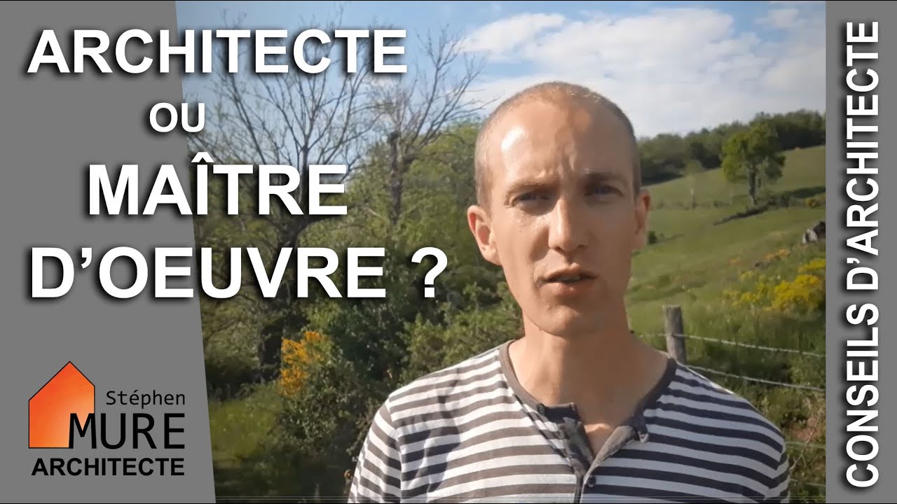 Architecte ou Maître d'oeuvre ? [Minut'Archi 17]