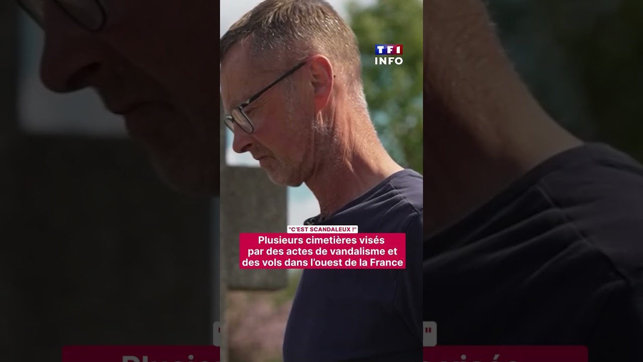 Des malfaiteurs soupçonnés de vandalisme dans plusieurs cimetières dans l'ouest de la France