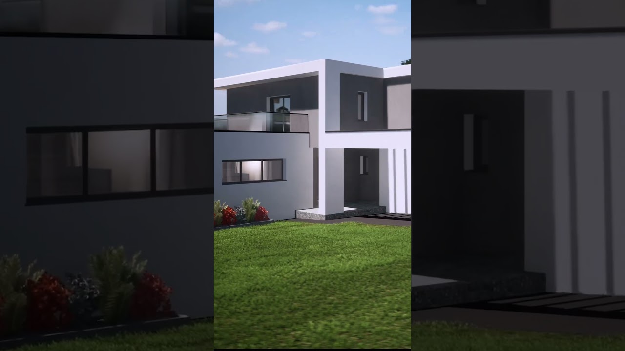 Maison contemporaine à étage 205m2 - Groupe BLAIN CONSTRUCTION #construction #maison