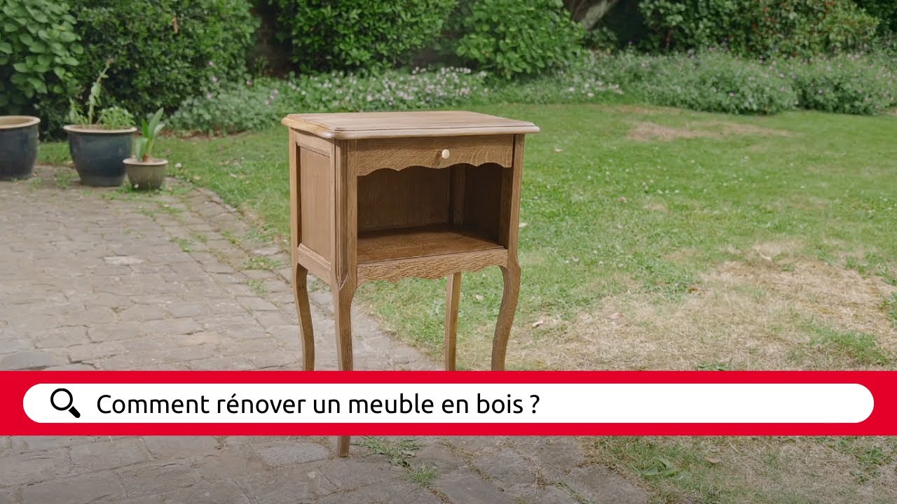 Rénovation d'un meuble en bois | Tuto complet étape par étape par Mr.Bricolage