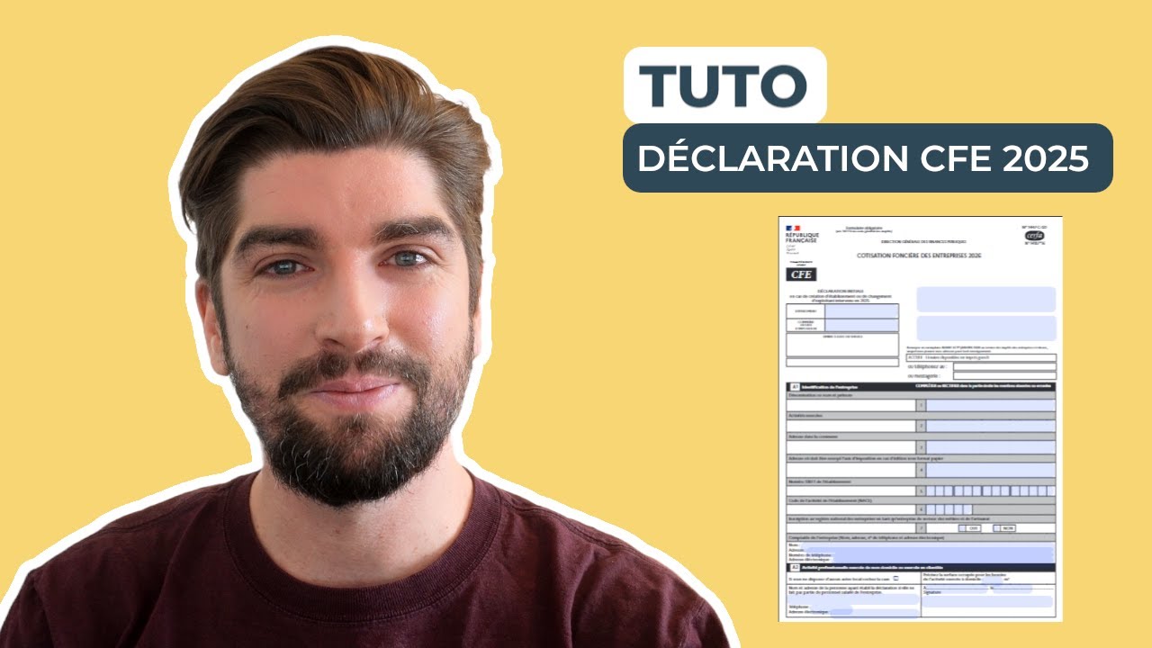 Tuto CFE 2025 : on remplit ensemble la déclaration