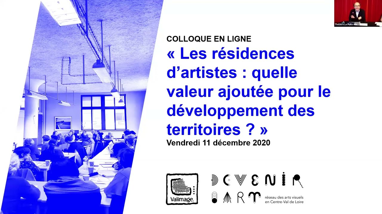 Les résidences d'artistes : quelle valeur ajoutée pour le développement des territoires ? - PART.1