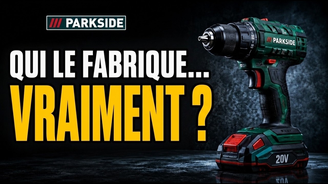 Qui Fabrique Vraiment les Outils Parkside Lidl ? Et Pourquoi Ils Sont Si Bons