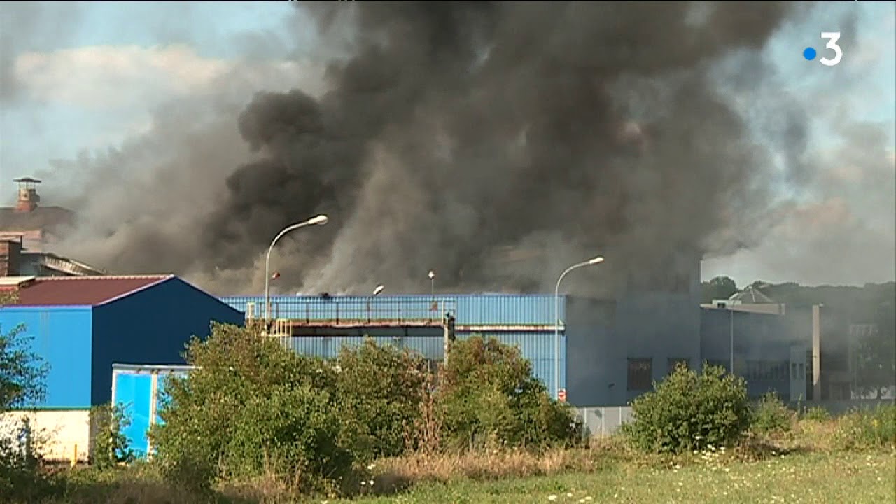 Manoir Industries ravagé par un incendie