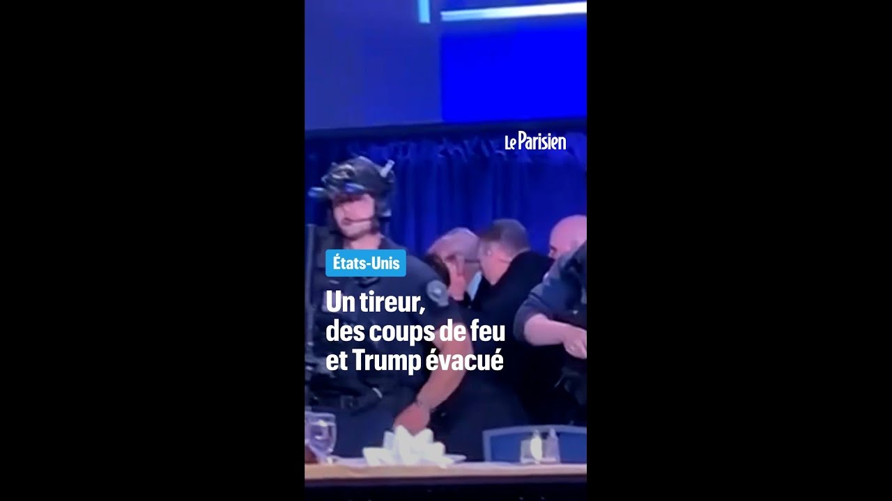 Un tireur, des coups de feu et Trump évacué : panique à Washington