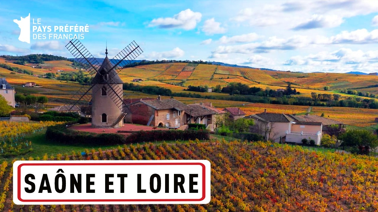 La Saône-et-Loire, du Morvan au Mâconnais - Les 100 Lieux qu'il faut voir - Documentaire - MG