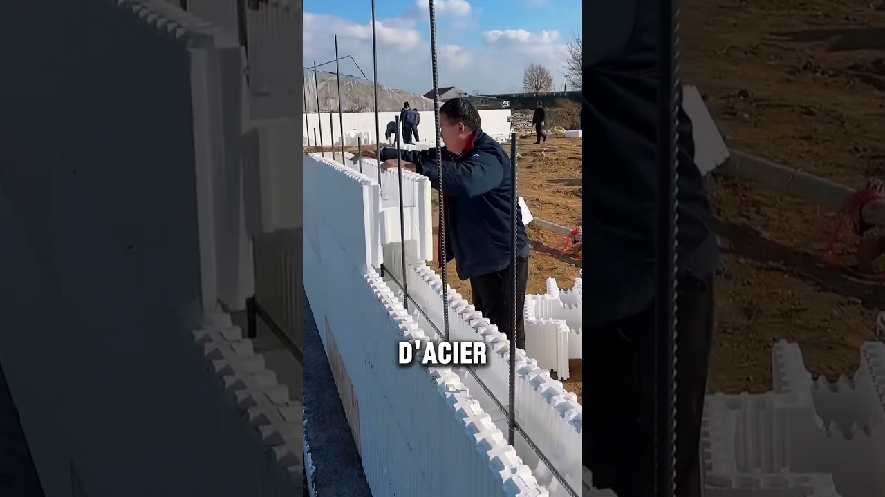 Comment la Chine construit ses murs sans plâtre grâce à une technique innovante