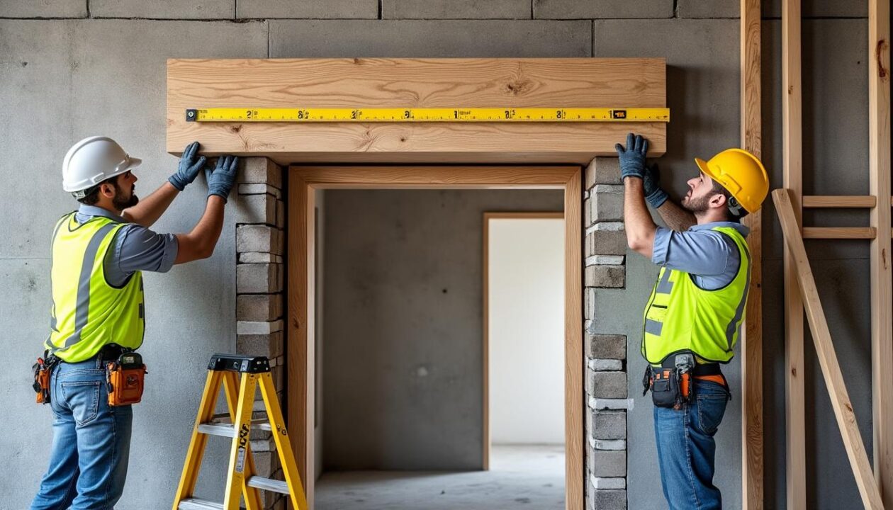 découvrez les étapes clés pour réussir la pose d’un linteau au-dessus d’une ouverture sans commettre d’erreur, avec des conseils pratiques et des astuces de professionnels.