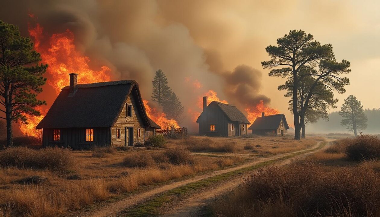 quatre maisons ont été ravagées par des incendies en moins de 36 heures dans les landes, suscitant inquiétude et mobilisation des secours dans le département.