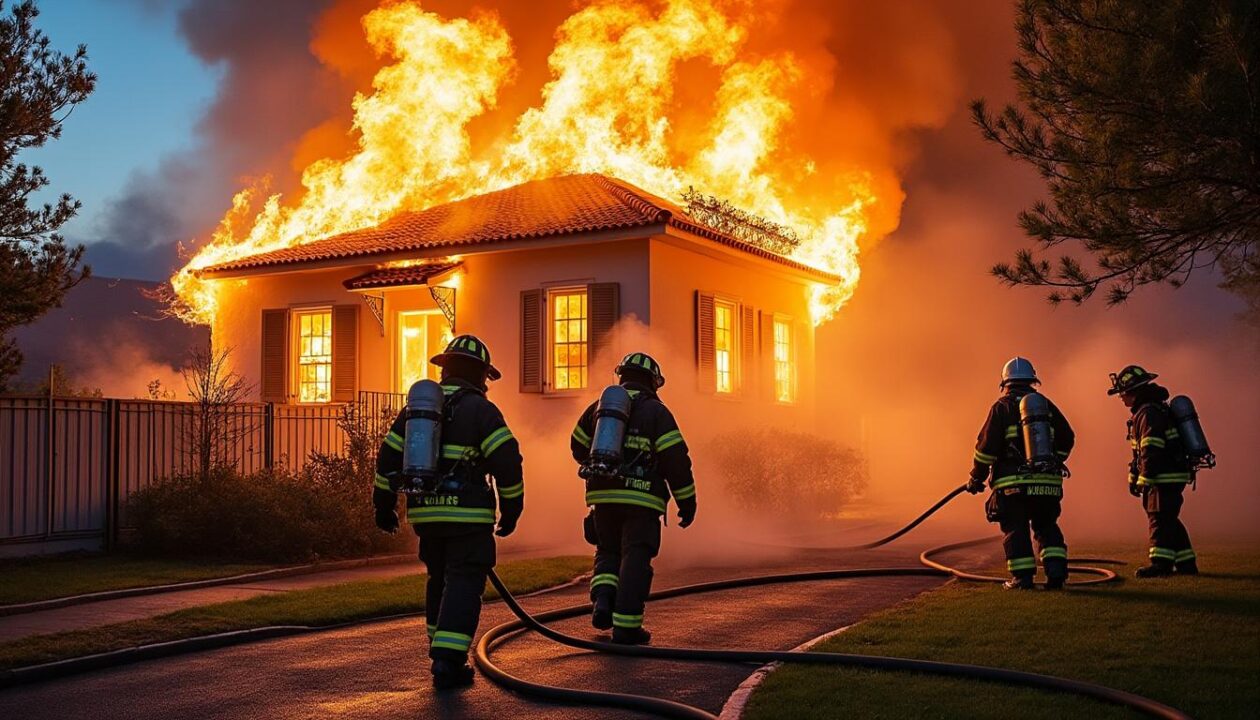 toulon : un incendie s'est déclaré dans une maison individuelle. grâce à l'intervention rapide des sapeurs-pompiers, le sinistre a été maîtrisé rapidement, évitant des dégâts importants.
