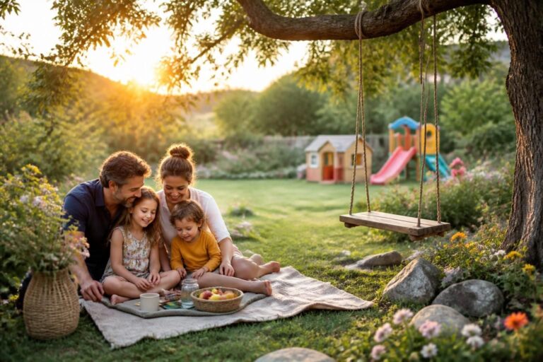 découvrez pourquoi un aménagement simple et naturel apporte plus de charme et d'authenticité à nos jardins que les jeux en plastique, favorisant créativité et connexion avec la nature.