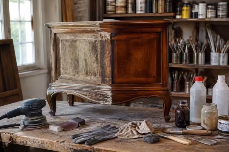 découvrez comment restaurer un meuble ancien en bois grâce à notre guide complet des étapes à suivre et du matériel nécessaire pour redonner vie à vos meubles.